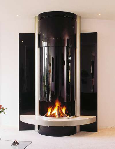 Offener Kamin, offene Kamine, Boley, modern, Wandkamin, Gaskamine, Gaskamin