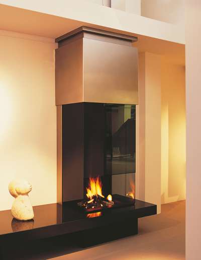 Offener Kamin, offene Kamine, Boley, modern, Wandkamin, Gaskamine, Gaskamin